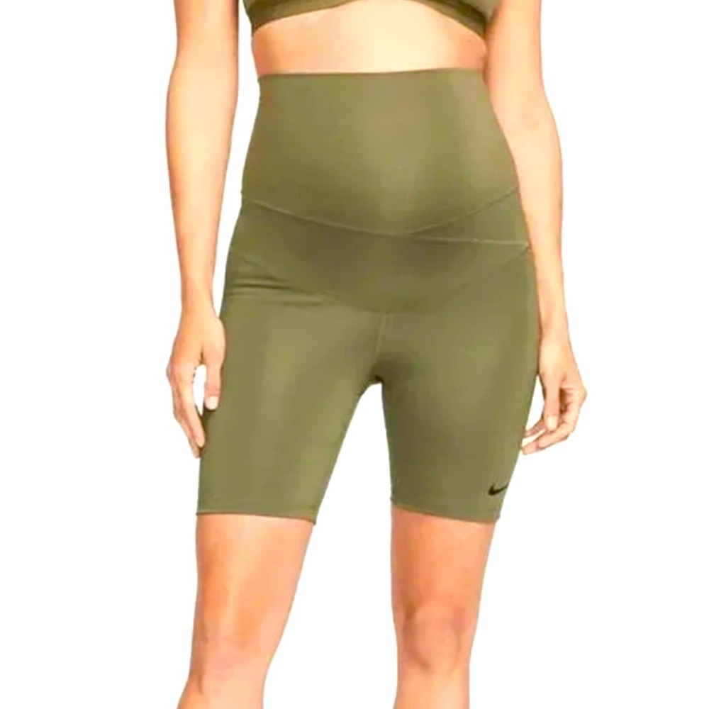 NIKE DRI-FIT MATERNITY BICYCLE SHORTS, SIZE MEDIUM, SET OF 2